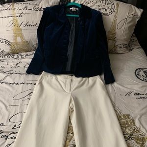 Liz Claiborne Audra Winter White Pants